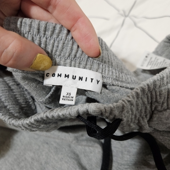 Aritzia Community Gray Joggers Size Extra Small - Picture 2 of 8